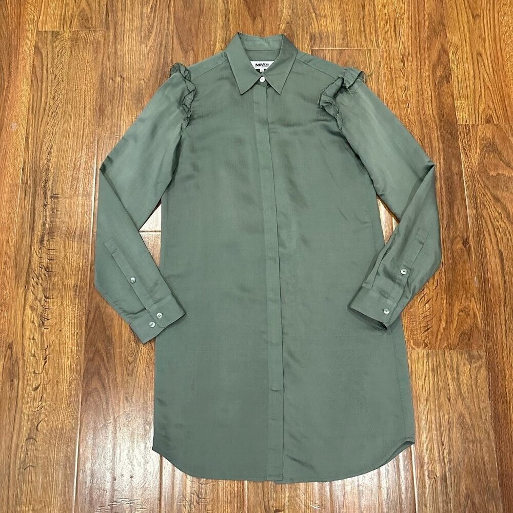 MM6 Maison Margiela button up shirtdress